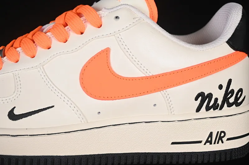 All categories Nk Air Force 1 Air Force series Nk Air Force 1 Low Air Force low-top Nike Air Force 1'07 Low off-white bright orange Air Force low-top casual sneakers NH0601-582